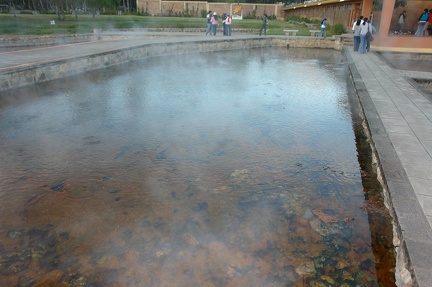 Baños del Inca: agua caliente (70 grados)