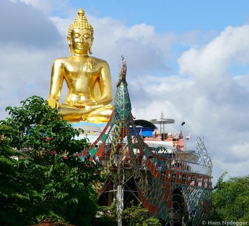 Golden Triangle: meeting point Thailand, Myanmar (Burma) and Laos