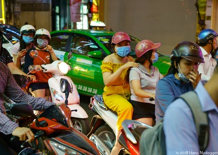 Ho Chi Minh City now has about 8 million motorbikes